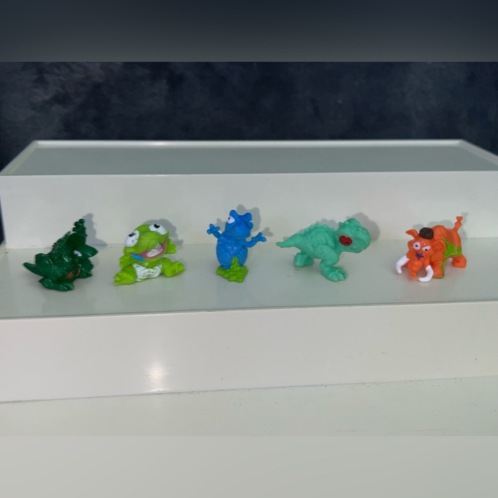 Zuru Smashers Dino Island Mini Figures Pencil Toppers Ice Age Set Of 5